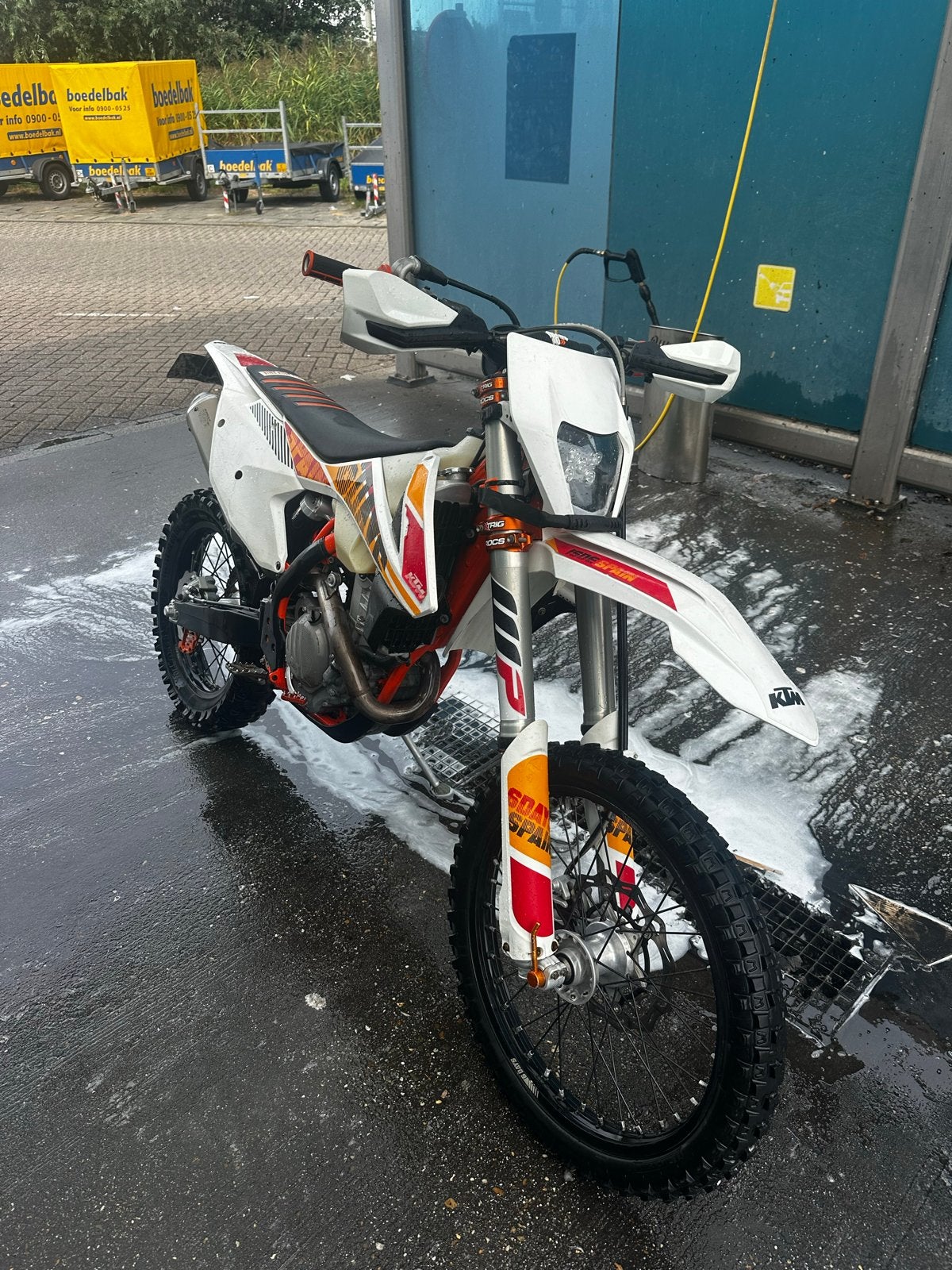 KTM EXC-F 350 Sixdays 2017 met X-trig kroonplaten, Occasion, Motorrijbewijs A, Particulier, Enduro