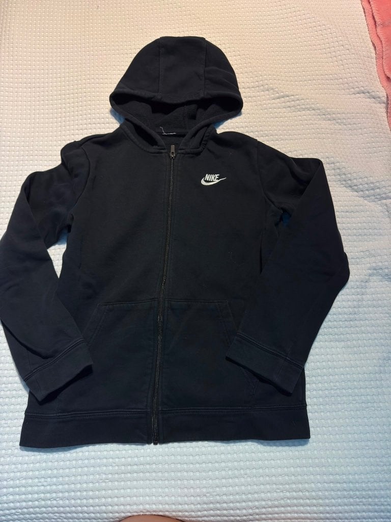 Nike Bench vest met capuchon - Zwart, Ophalen, Zwart, Maat 42/44 (L), Nike