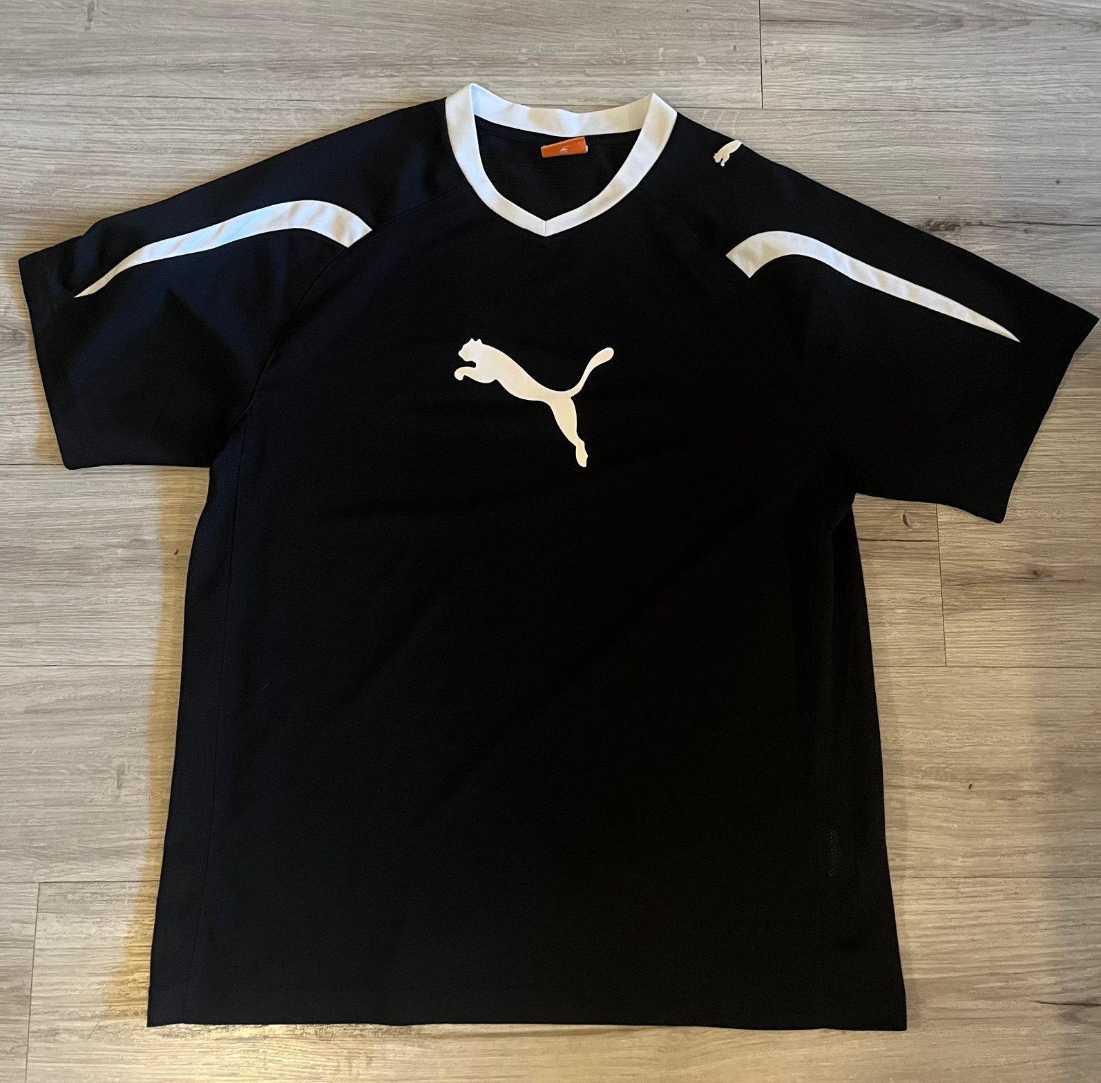 Mooi zwart Puma shirt in maat M., Puma, Maat 48/50 (M), Zwart, Ophalen of Verzenden