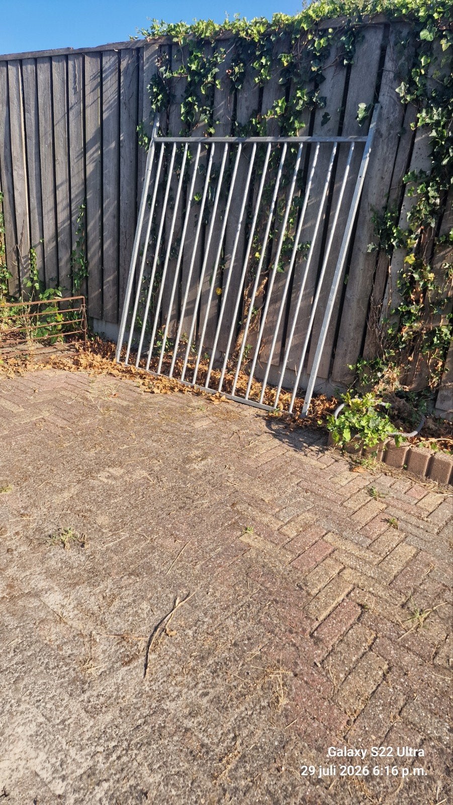 zwaar verzinkte kennel panelen d,v. aanwezig, Ophalen, IJzer