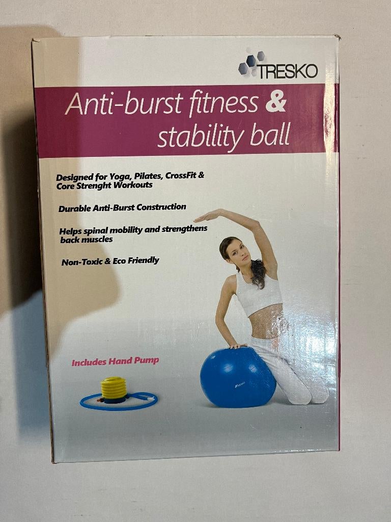 TRESKO Oefenbal, Ophalen of Verzenden, Nieuw, Buik, Fitnessbal