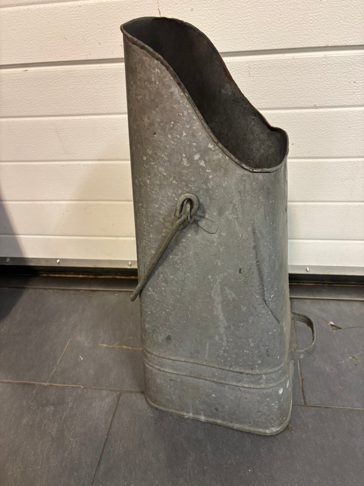 Vintage zinken kolenkit, Ophalen of Verzenden