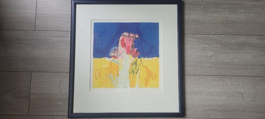 Henk van Vessem - zonder titel - 8/75, Antiek en Kunst, Kunst | Litho's en Zeefdrukken, Gesigneerd, Ophalen of Verzenden, Overige onderwerpen