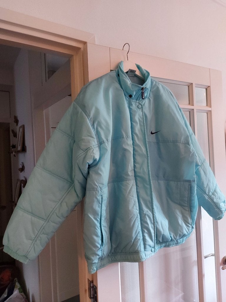 Baby blauw Nike jack maat XL, Kleding | Dames, Ophalen, Blauw, Maat 46/48 (XL) of groter, Nike