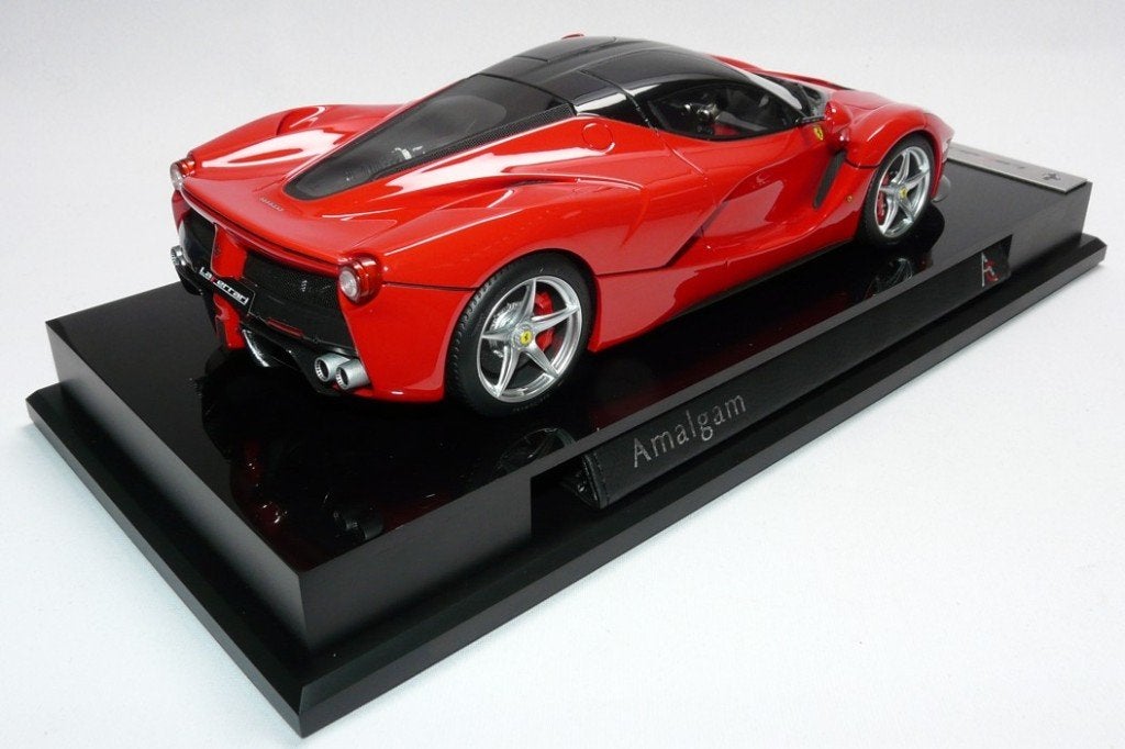 Ferrari LaFerrari Rood 1:18 van Amalgam, Ophalen of Verzenden, Nieuw, Auto, Overige merken