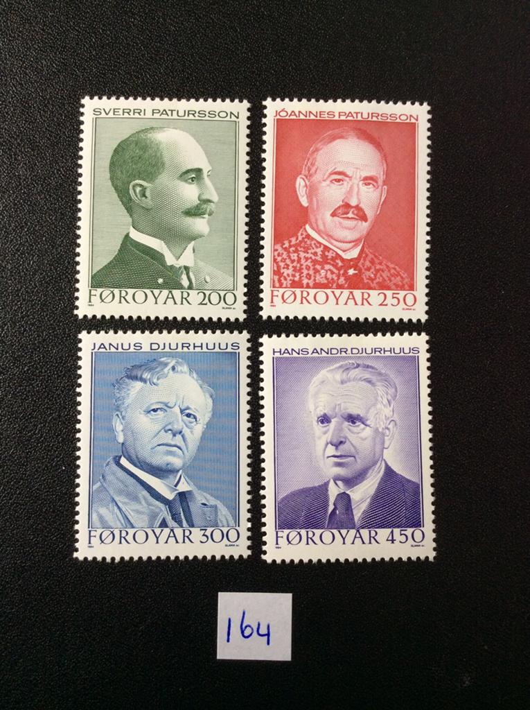 Faroer postzegels 1984 Mi 99/102, Ophalen of Verzenden, Denemarken