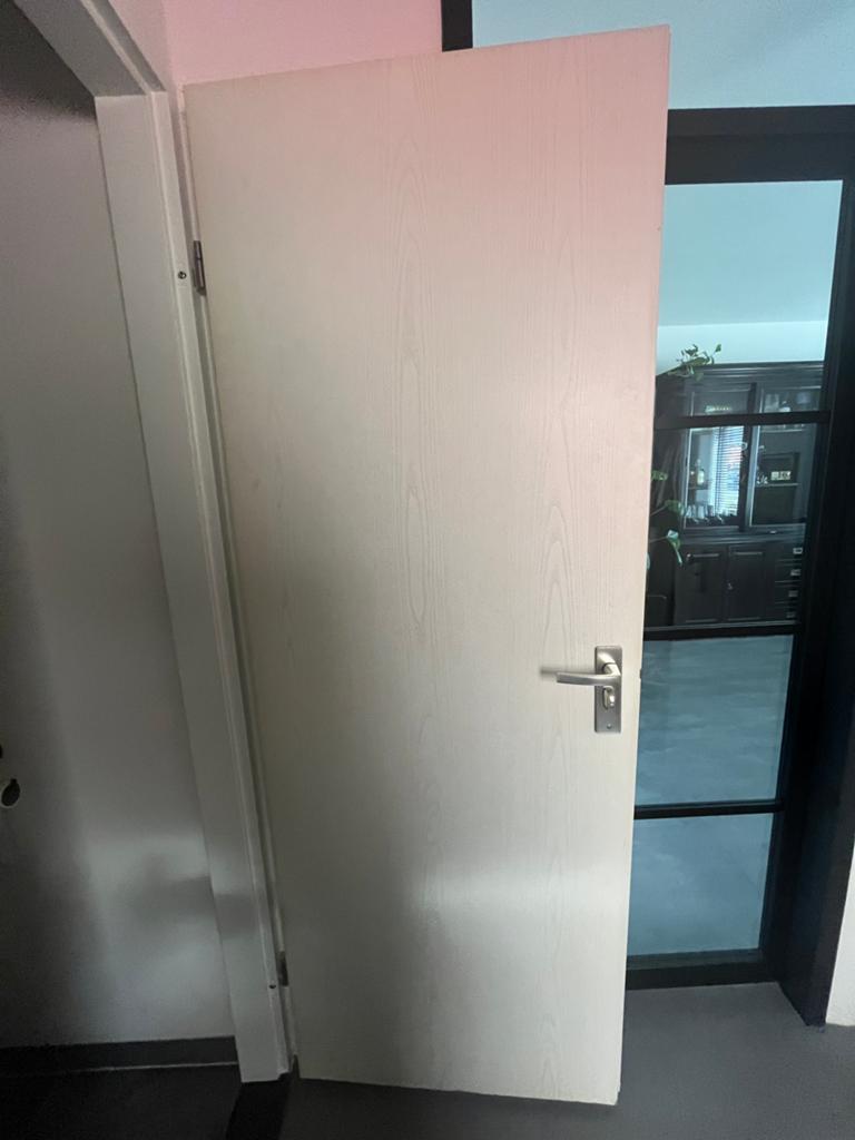 4x Opdekdeur €7,50 ps of €25,00 voor 4, Doe-het-zelf en Verbouw, Deuren en Horren, Ophalen, Gebruikt, Binnendeur, 200 tot 215 cm
