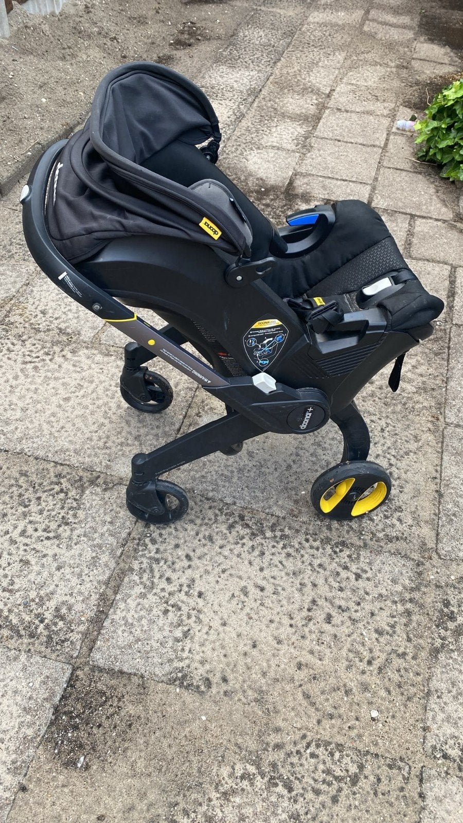 Doona autostoel en kinderwagen in 1, Ophalen, Gebruikt, Overige merken, Zonnekap