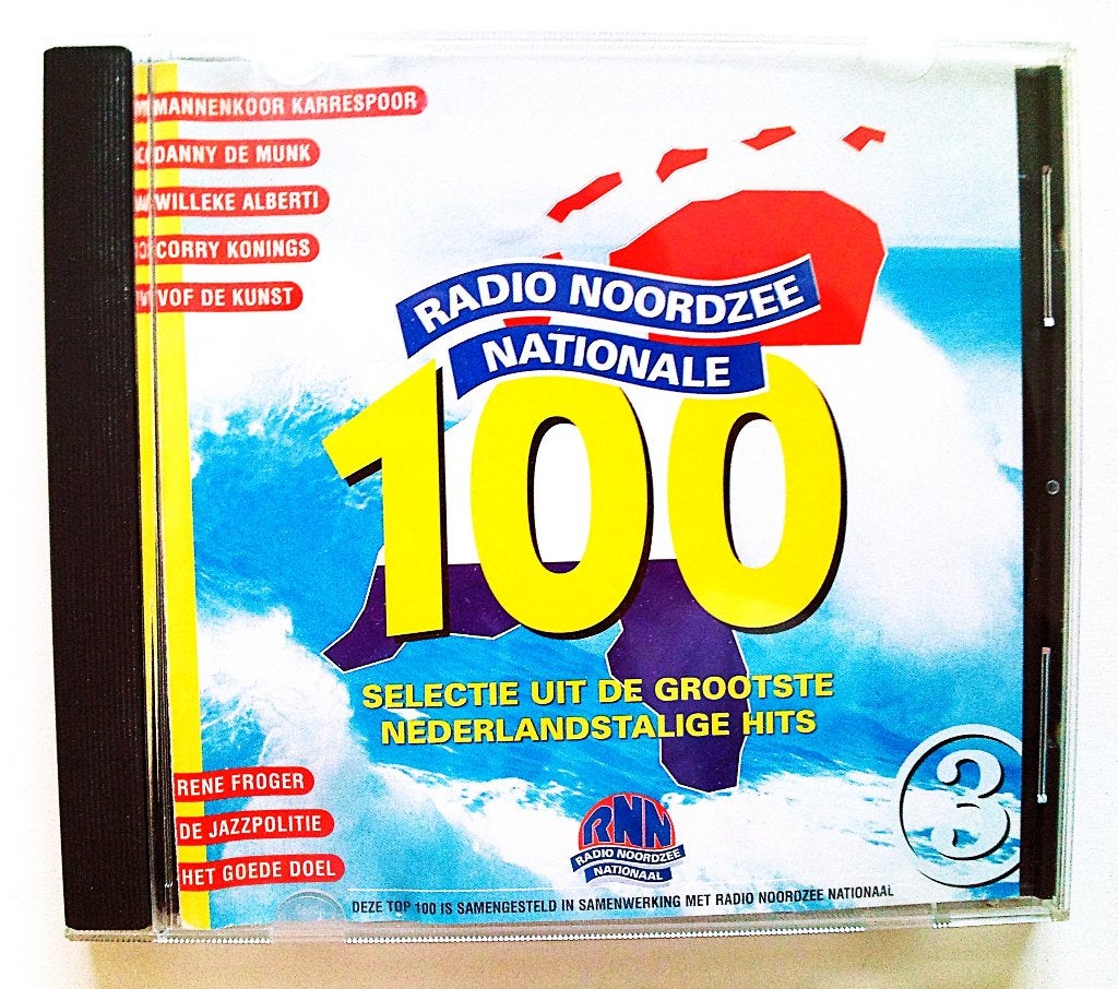 original cd- radio noordzee nationale top 100 deel 3 *1995*, Cd's en Dvd's, Pop, Overige typen, Ophalen of Verzenden, Zo goed als nieuw