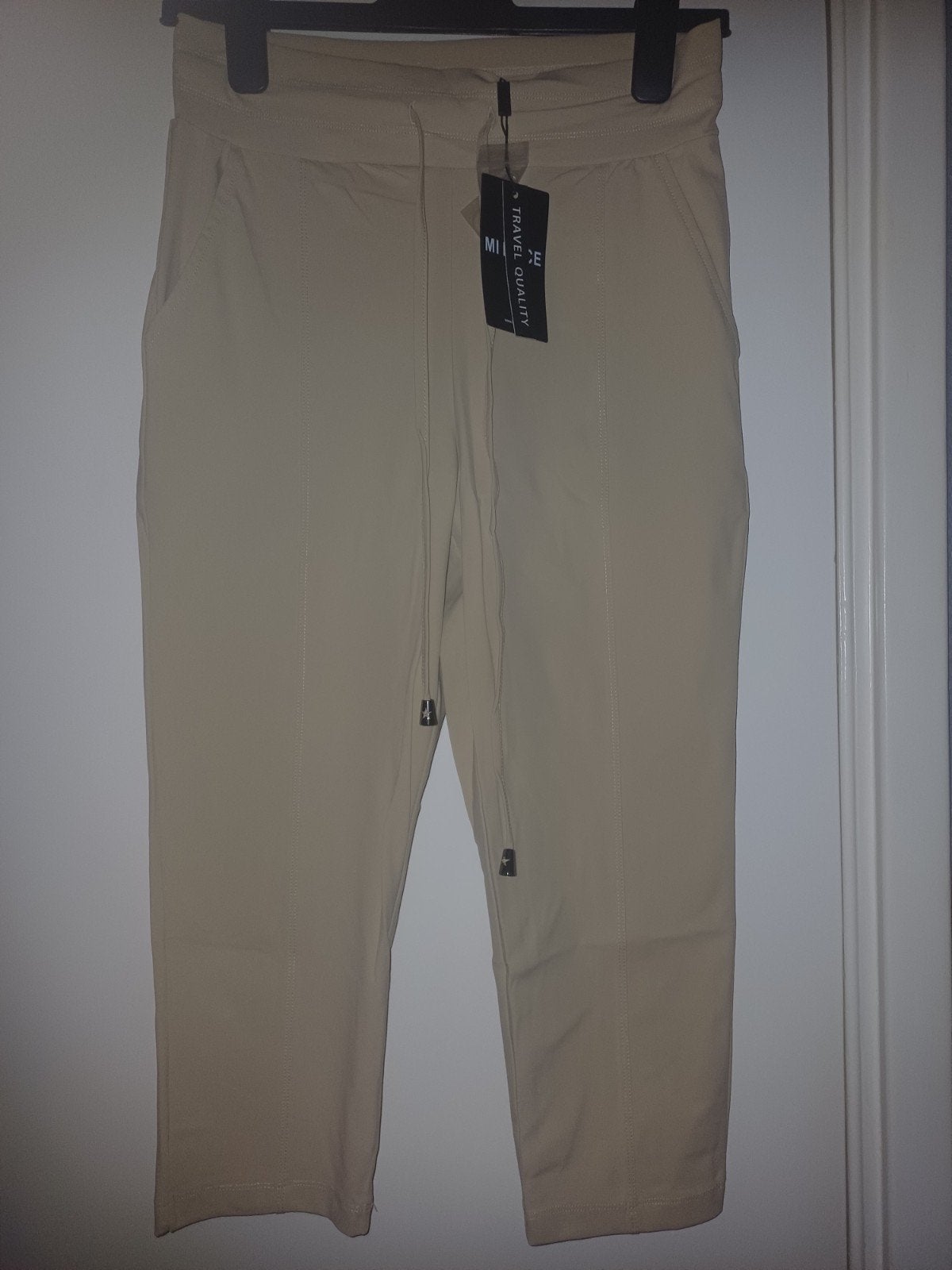 Mi Piace Travel Capri Sand Broek - Diverse Maten, Maat 38/40 (M), Mp, Beige, Nieuw
