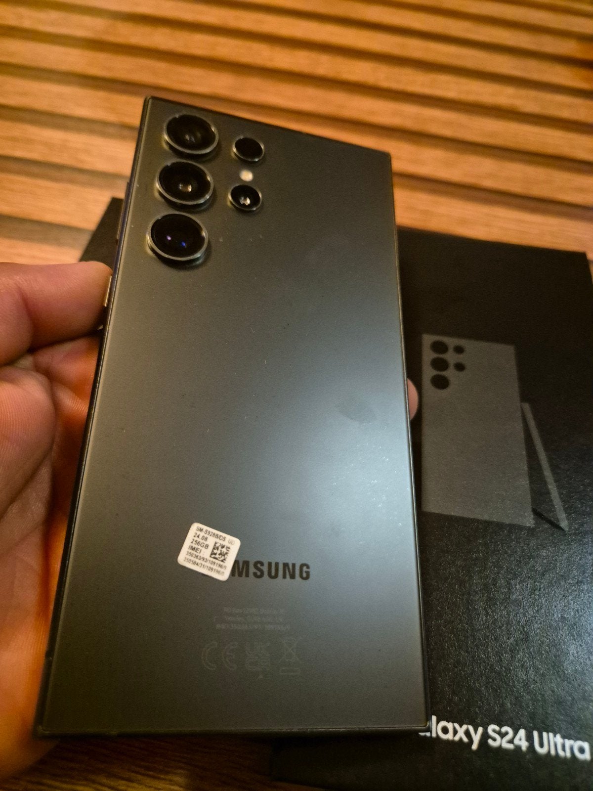 Samsung Galaxy S24 Ultra 256GB Zwart - Nieuw in doos