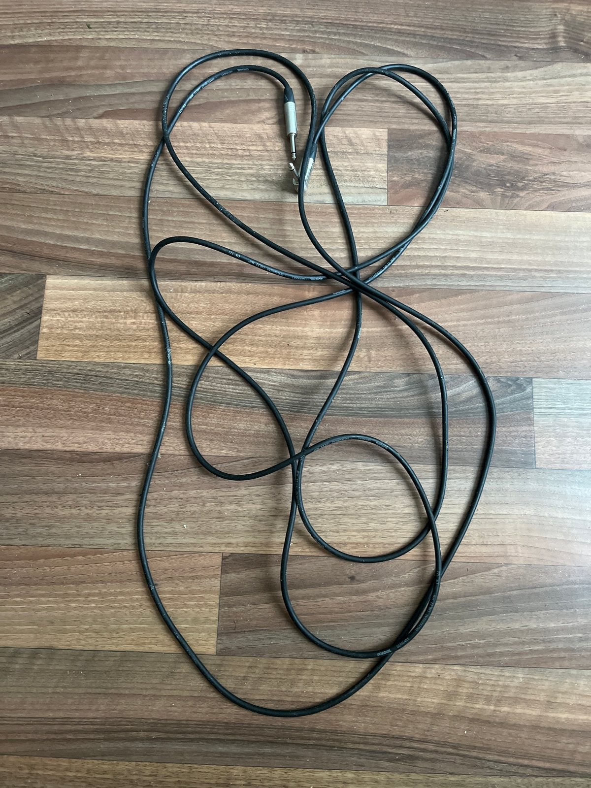 Instrumentkabel - Neutrik Jack naar Jack 5 meter, Muziek en Instrumenten, Ophalen of Verzenden, Gebruikt, Instrument
