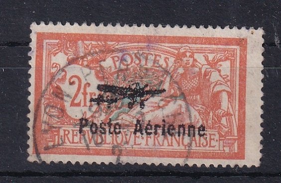 D202) 1927 Frankrijk Mi 220 €200 opdruk geen garantie, Verzenden, Gestempeld