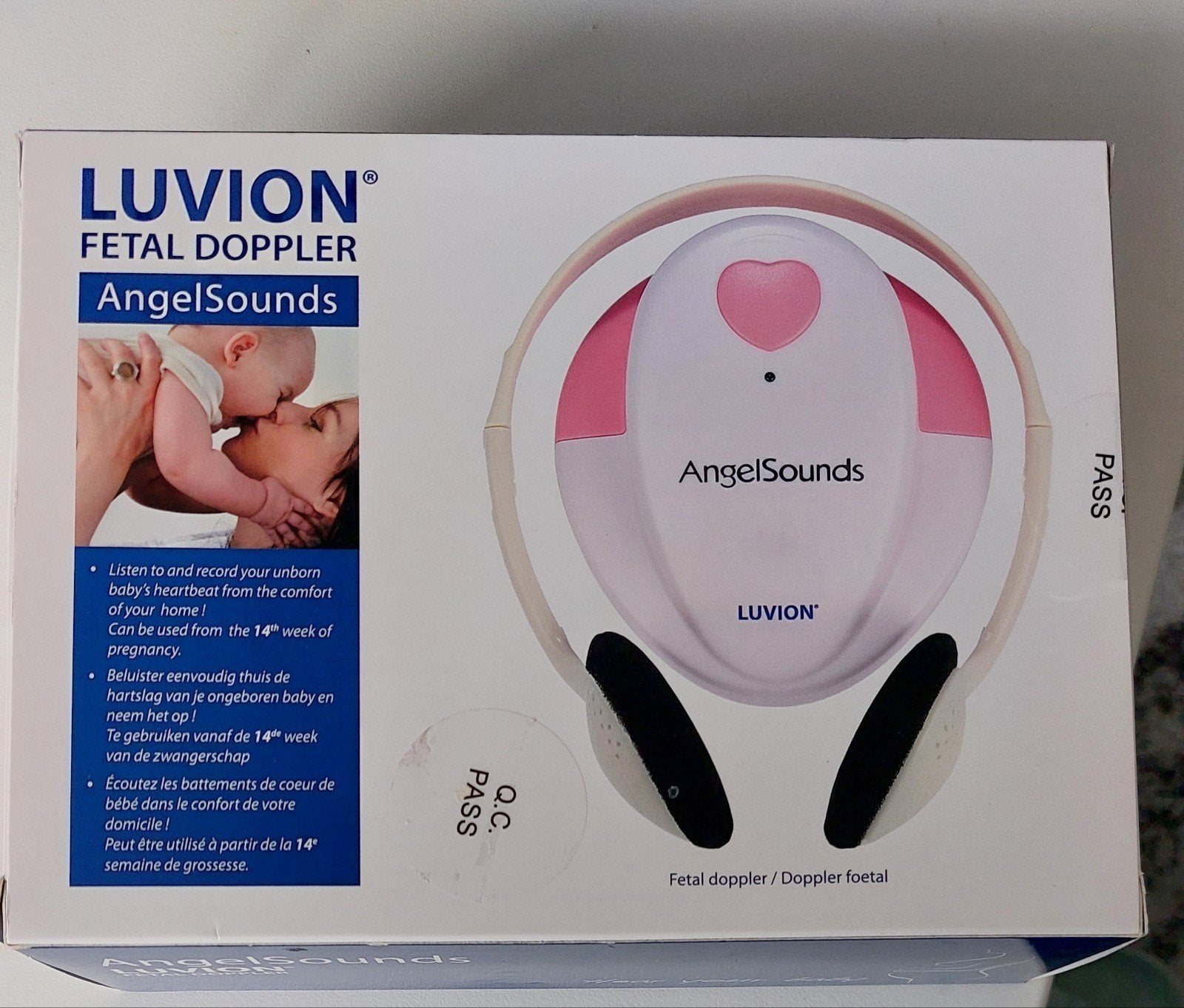 Luvion Fetal Doppler AngelSounds - Luister naar je baby, Ophalen of Verzenden, Zo goed als nieuw