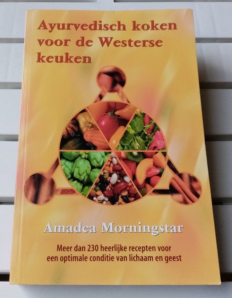 Ayurvedisch koken voor de westerse keuken. 230+ recepten, Gelezen, Dieet en Voeding, Ophalen of Verzenden, Amadea Morningstar +