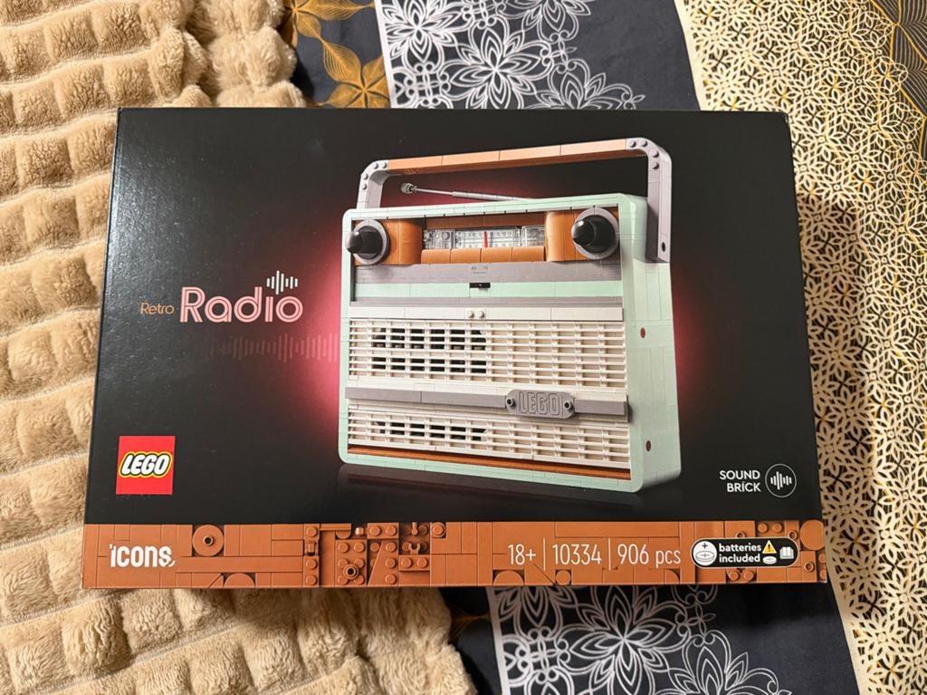 Nieuwe LEGO Icons Retro Radio 10334 - Ongeopend!, Lego, Nieuw, Ophalen of Verzenden, Icons