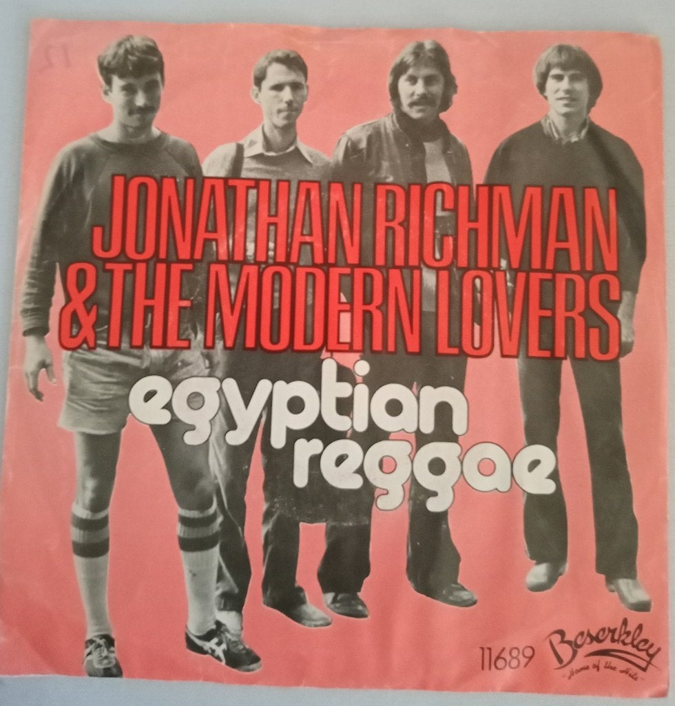 Single. Jonathan Richman - Egyptian reggae. VG+, Gebruikt, 7 inch, Pop, Fotohoes