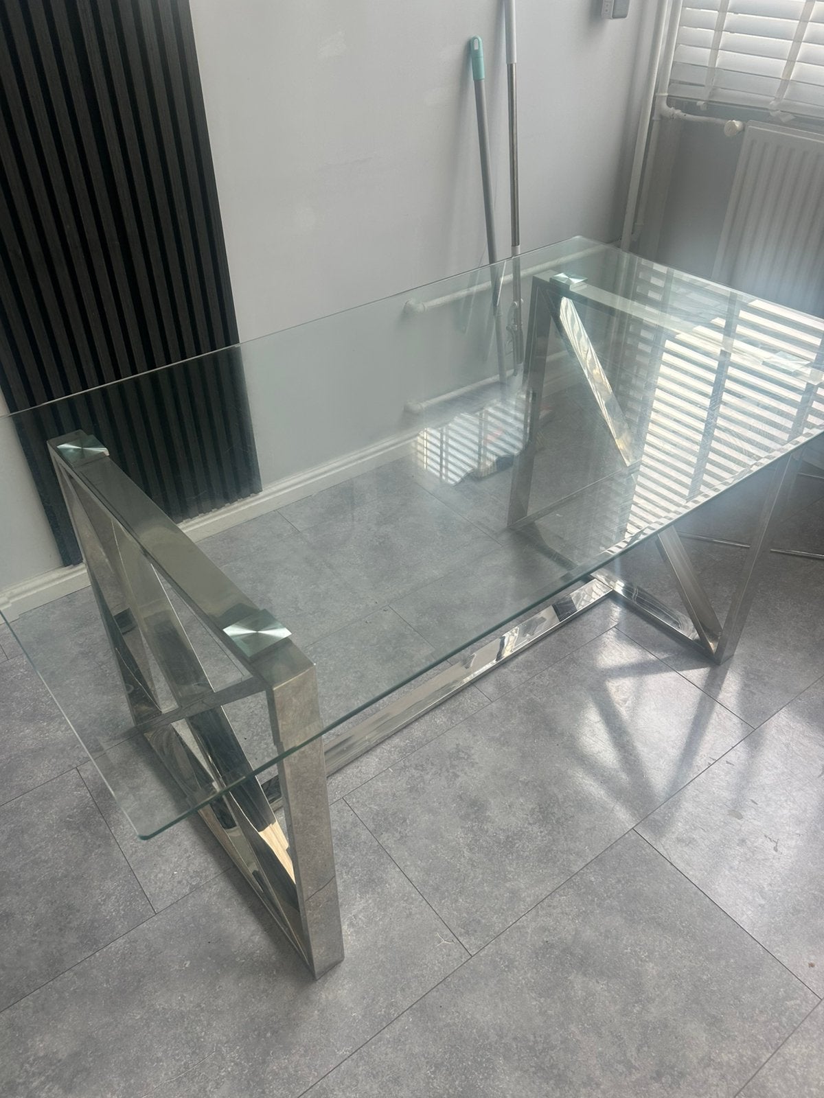eettafel te koop, Ophalen, Zo goed als nieuw, Rechthoekig, 50 tot 100 cm