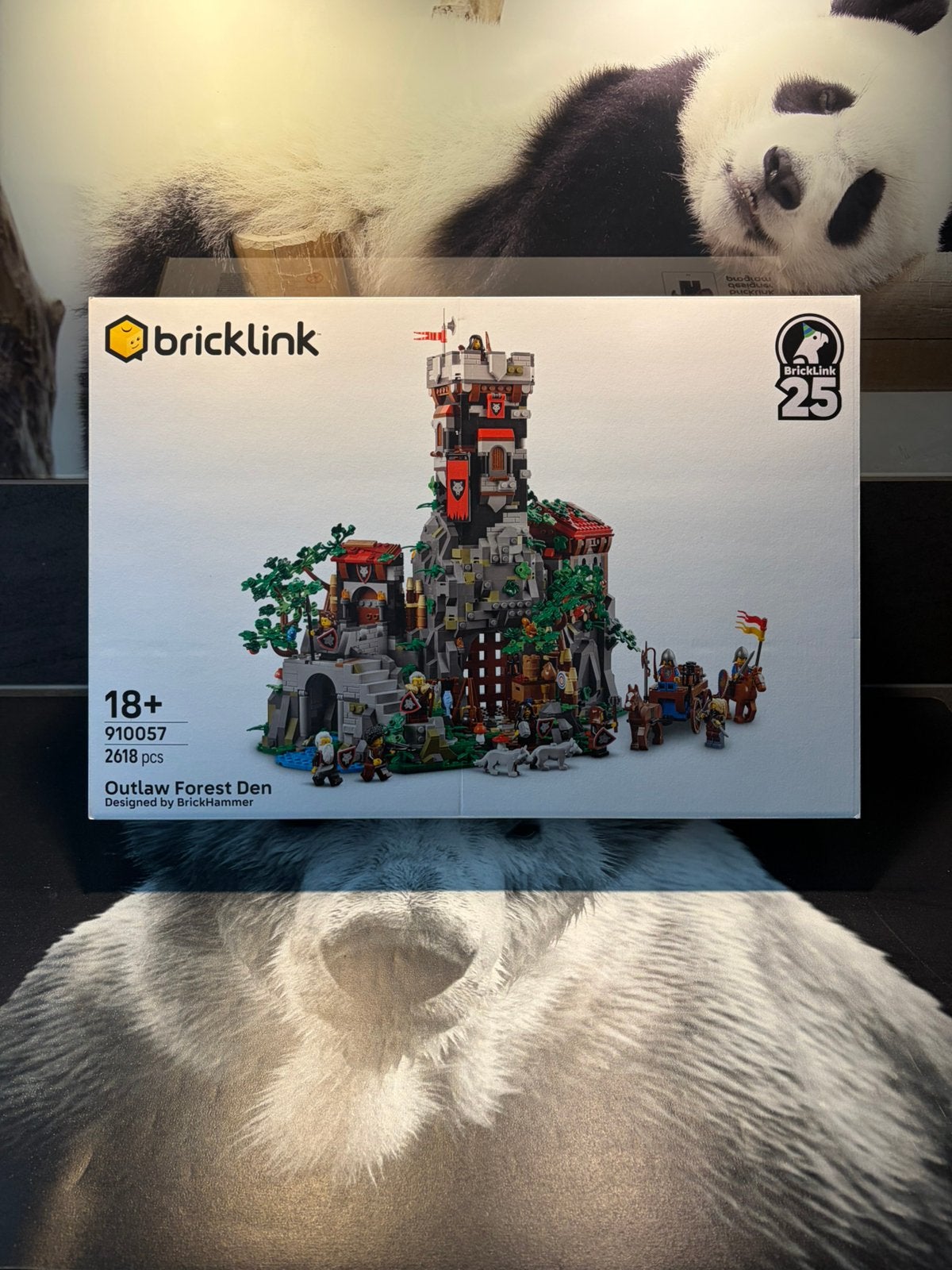 Lego BrickLink 910057 Outlaw Forest Den, Ophalen of Verzenden, Nieuw, Lego