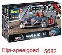 Revell Audi R 10TDI le Mans 5682 1:24 auto modelbouw, Hobby en Vrije tijd, Auto, Revell, Groter dan 1:32, Nieuw