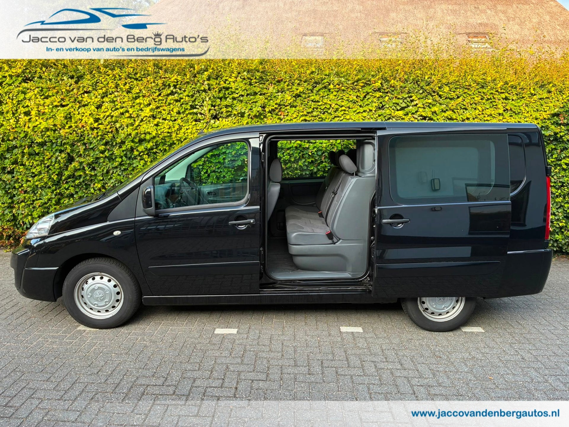 Peugeot Expert 229 2.0 HDI L2 I Dubbel Cabine I Airco, Auto's, Bestelauto's, Voorwielaandrijving, Euro 5, Stof, Gebruikt