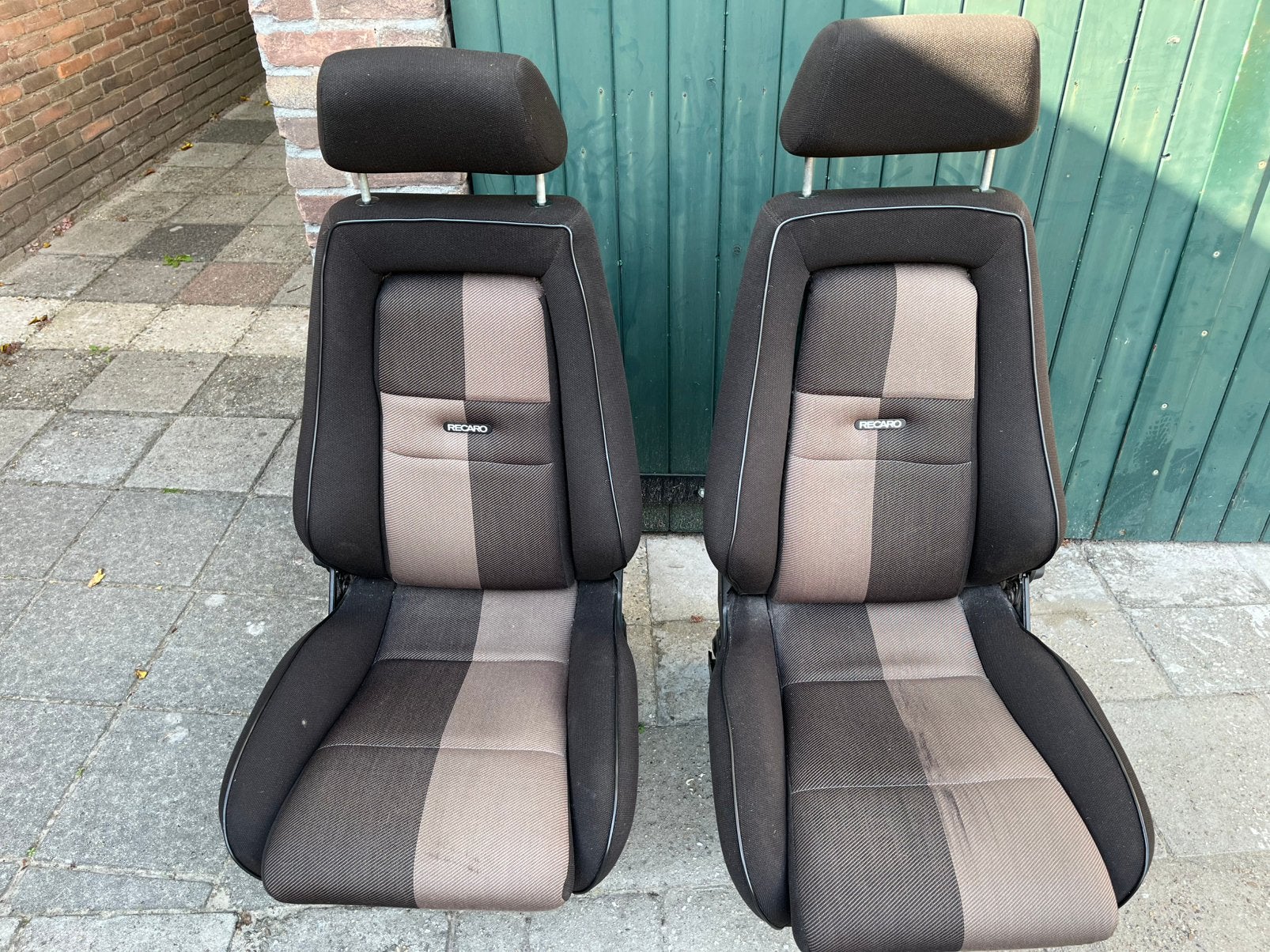 Recaro stoelen / bruin / quattro RS2000 manta GTE, Ophalen, Gebruikt, Skoda