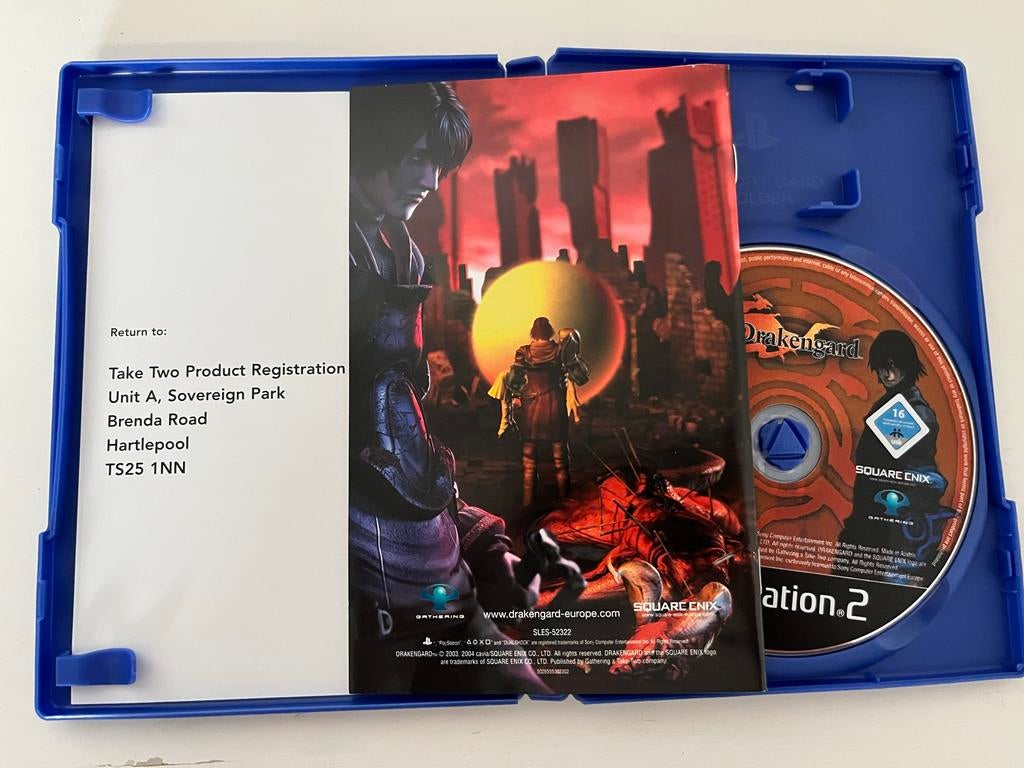 Drakengard - PlayStation 2 (PS2) - RPG Avontuur, Gebruikt, 1 speler, Ophalen of Verzenden, Role Playing Game (Rpg)
