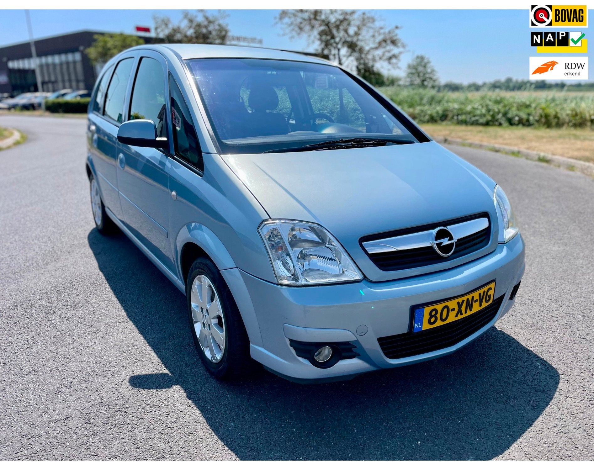 Opel Meriva 1.6-16V Temptation Aut, Cruise/Climate control,, Gebruikt, Zwart, 4 cilinders, Parkeersensor