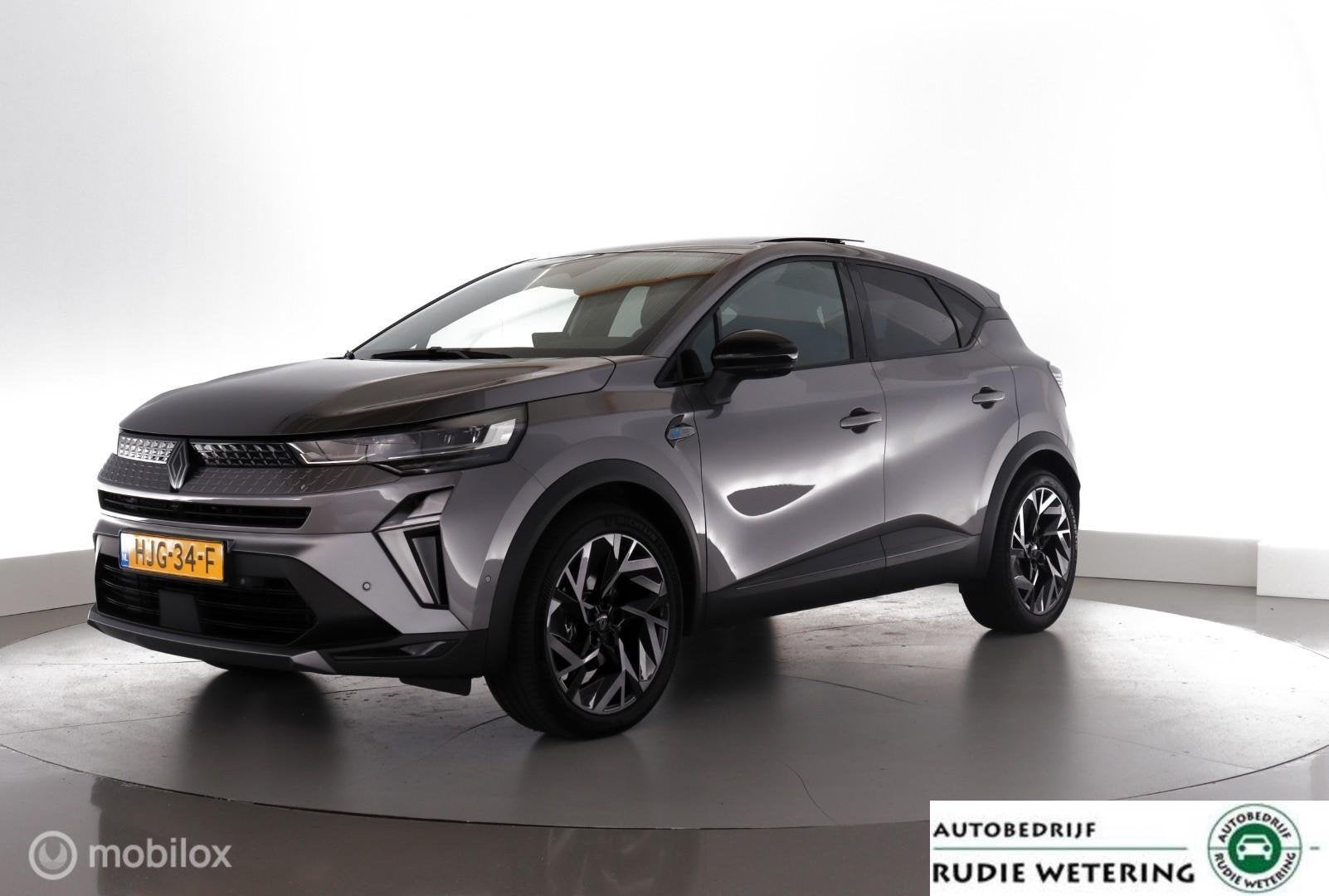 Renault Captur 1.6 E-Tech full hybrid 145 esprit Alpine pano, Auto's, 1345 kg, Gebruikt, Met garantie (alle), Bedrijf