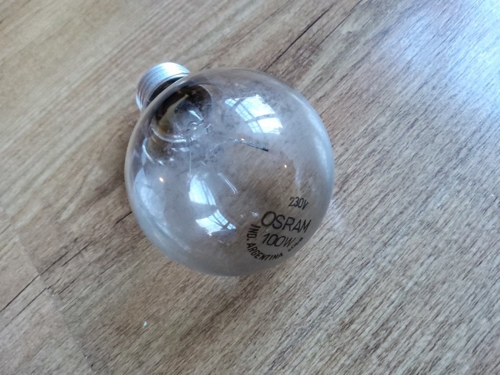 Osram 100W Gloeilamp - Klassiek en Helder, Gebruikt, 60 watt of meer, E27 (groot), Osram