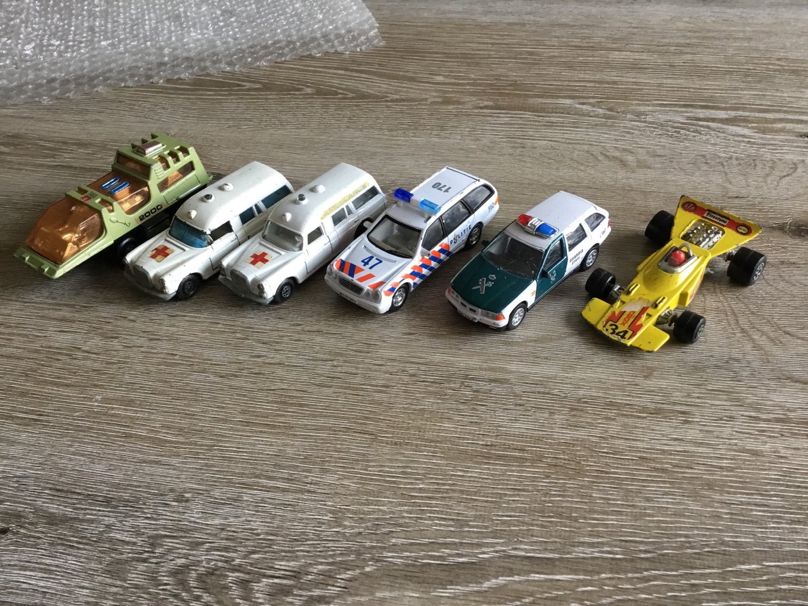 Matchbox speelgoedauto's - set van 6, Ophalen of Verzenden, Gebruikt
