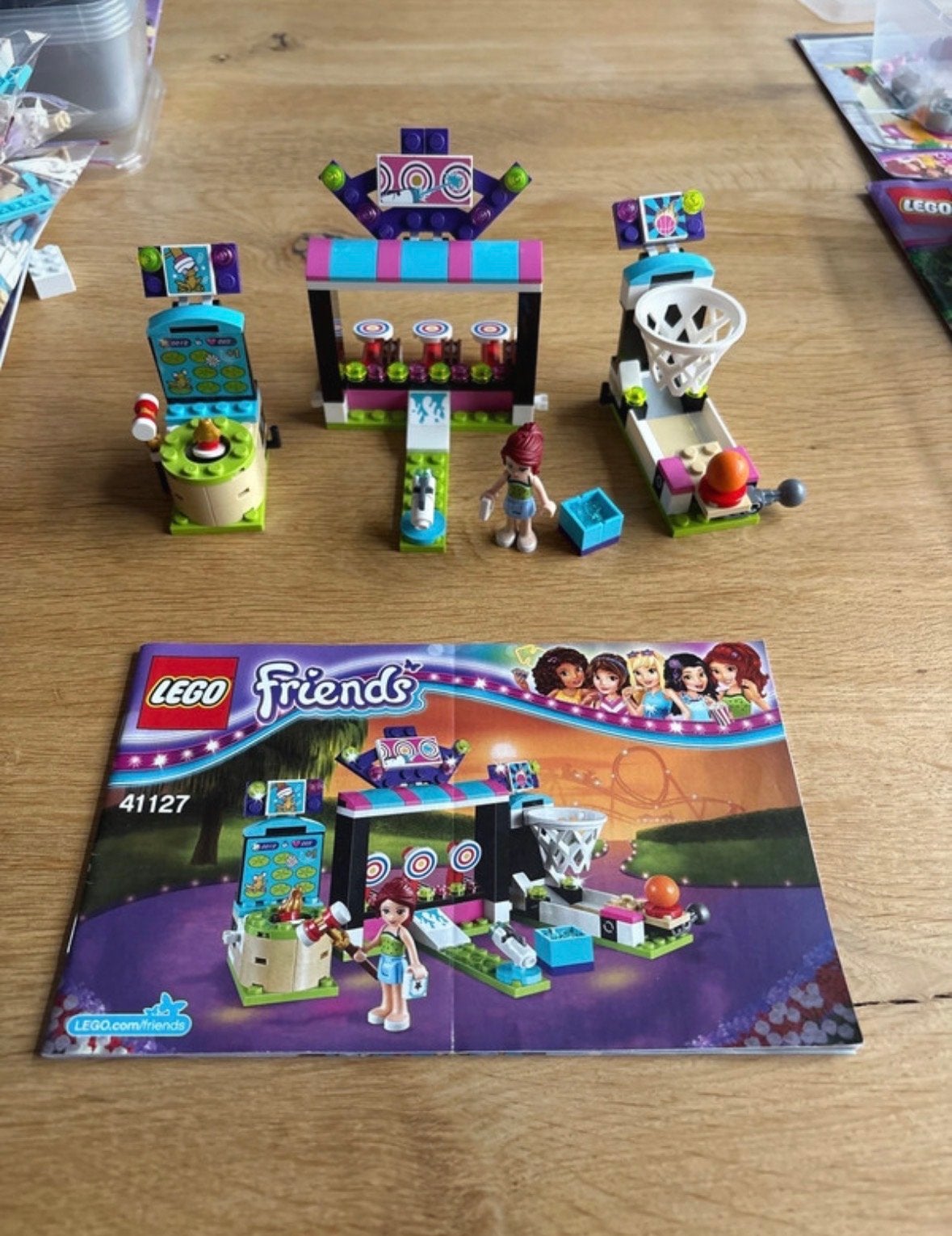 LEGO Friends 41127 Pretpark Speelautomaten, Ophalen of Verzenden, Zo goed als nieuw, Overige merken