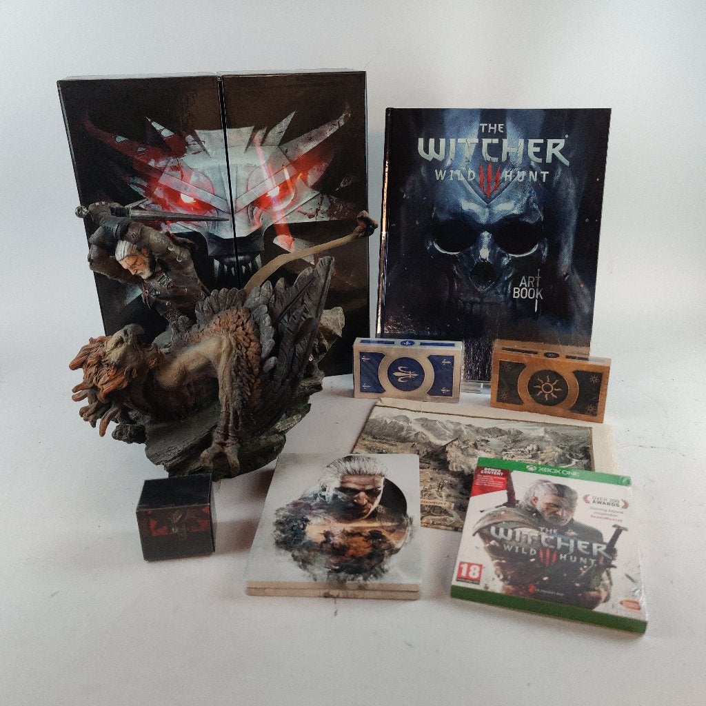 The Witcher 3: Wild Hunt Collector's edition Xbox one, Avontuur en Actie, Vanaf 18 jaar, 1 speler, Ophalen of Verzenden