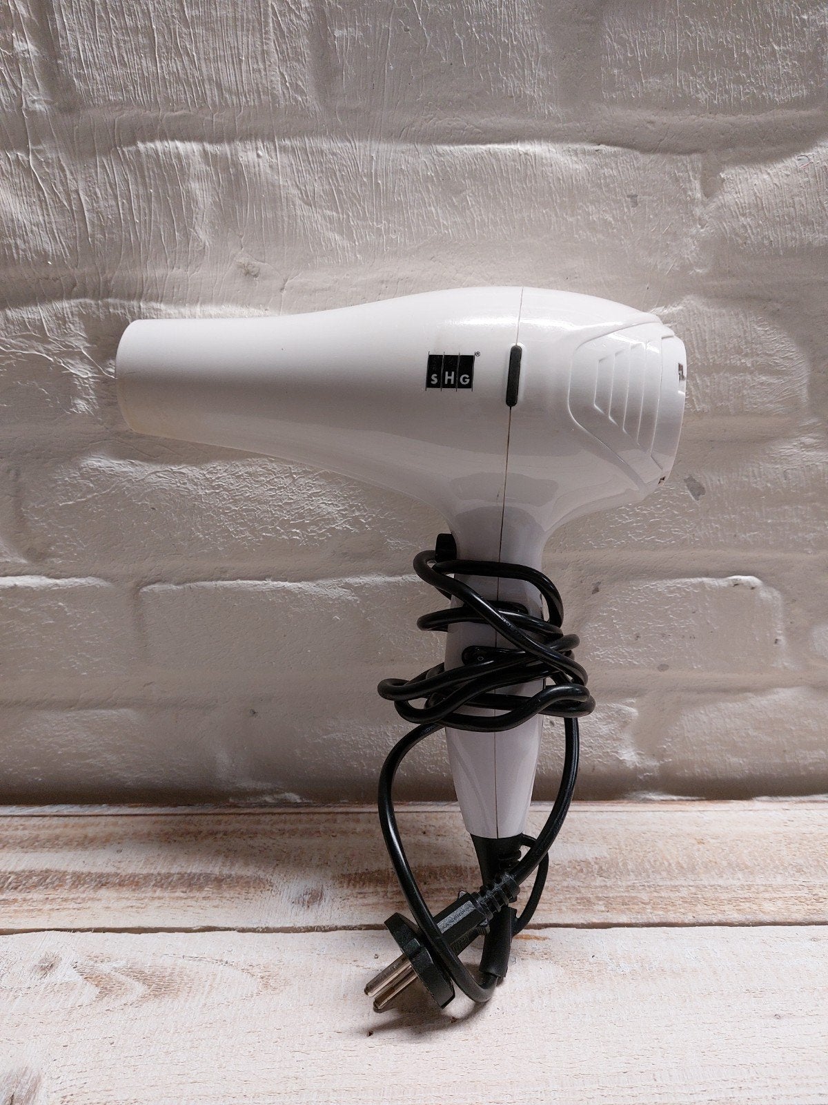 SHG Föhn Haardroger 2000W - Wit, Witgoed en Apparatuur, Verzenden, Gebruikt, Haarverzorging