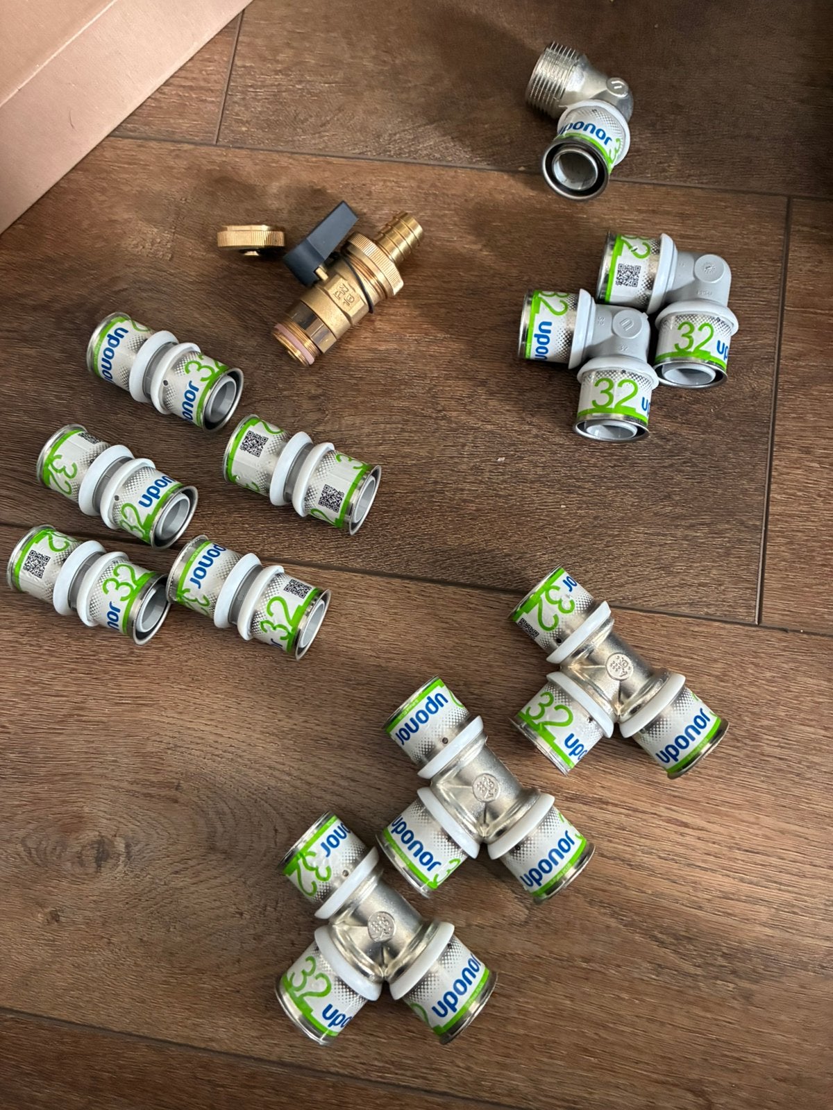 Uponor koppelingen 32 mm, Ophalen, Nieuw, Overige materialen, Overige merken