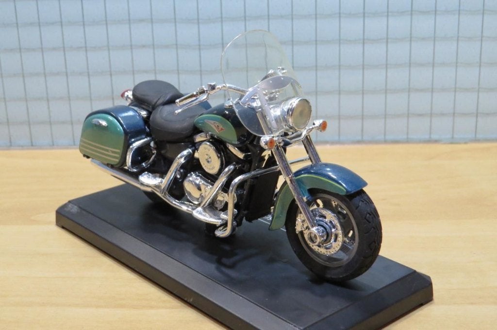 Kawasaki VN1500 Classic tourer 1:18, Overige merken, MayCheong, Nieuw, Ophalen of Verzenden