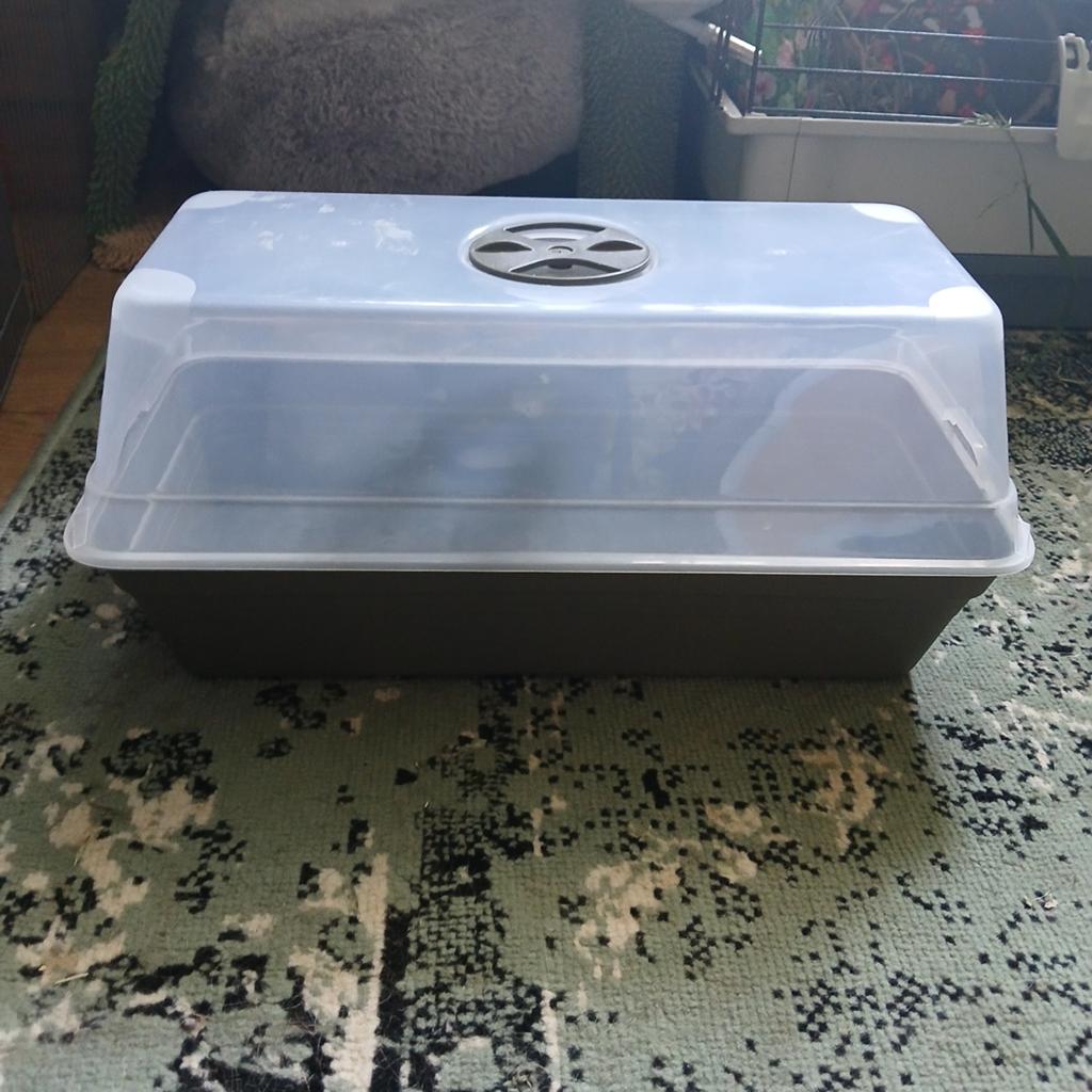 Kweekkastje, kweekbakje, 38x18x18cm, Tuin en Terras, Ophalen of Verzenden, Zo goed als nieuw, Plastic