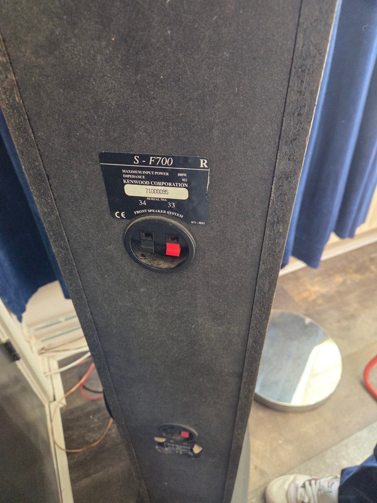 Kenwood S-F700, S-C700, S-SR700 Luidsprekerset, Overige merken, Gebruikt, Ophalen of Verzenden, 60 tot 120 watt