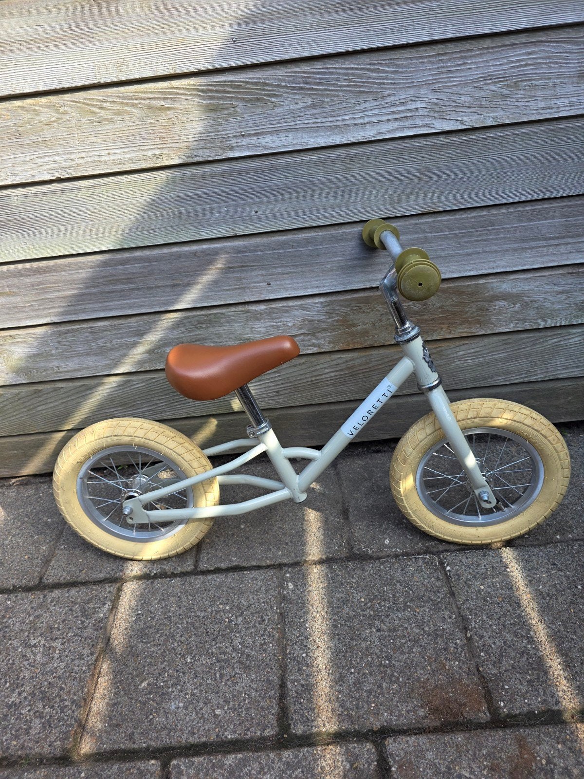 Veloretti loopfiets, lichtgroen, Fietsen en Brommers, Fietsen | Kinderfietsjes, Gebruikt, Minder dan 16 inch, Ophalen