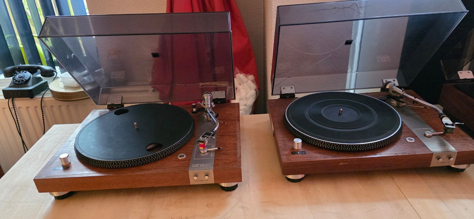 Micro Seiki Solid 5 UPDATE draaitafel 2 X Vinta opknappers.g, Ophalen, Gebruikt, Platenspeler, Overige merken