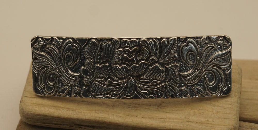 Haarclip bloemen nikkel metaal - bloempjes haarclips, Sieraden, Tassen en Uiterlijk, Verzenden, Nieuw, Haarspeld