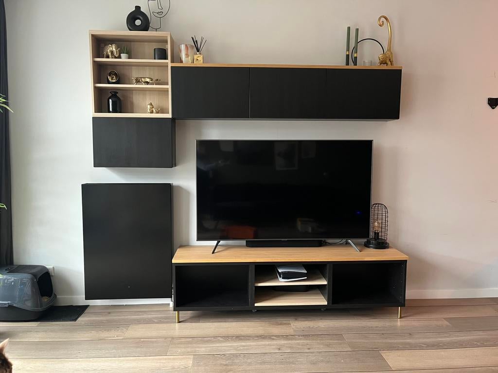 Besta tv-meubel, Huis en Inrichting, Kasten | Televisiemeubels, Ophalen, 150 tot 200 cm, Zo goed als nieuw, Minder dan 100 cm