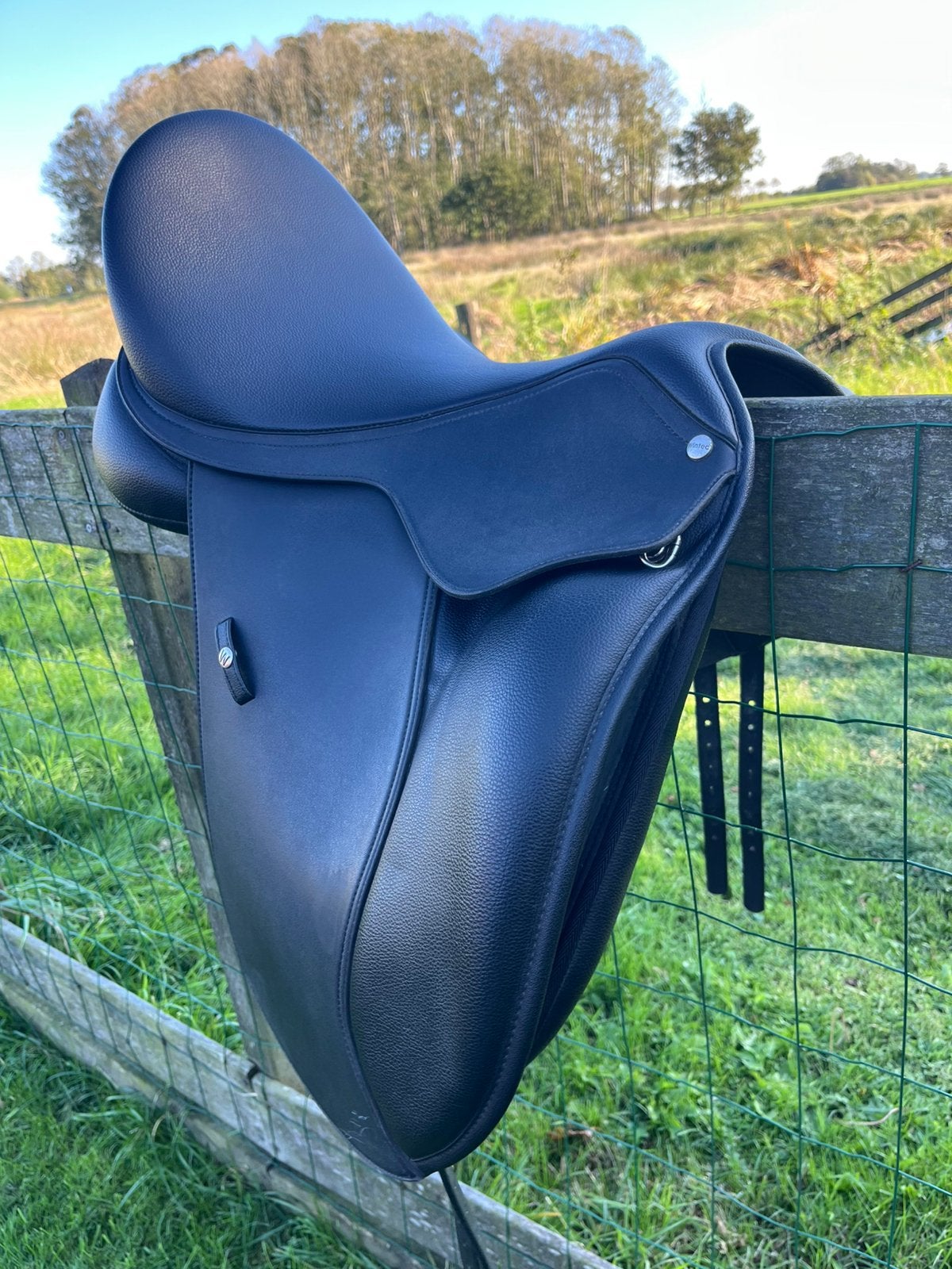 Netjes Wintec 500 dressuurzadel 17”, Ophalen, Dressuur, Wintec, Zo goed als nieuw