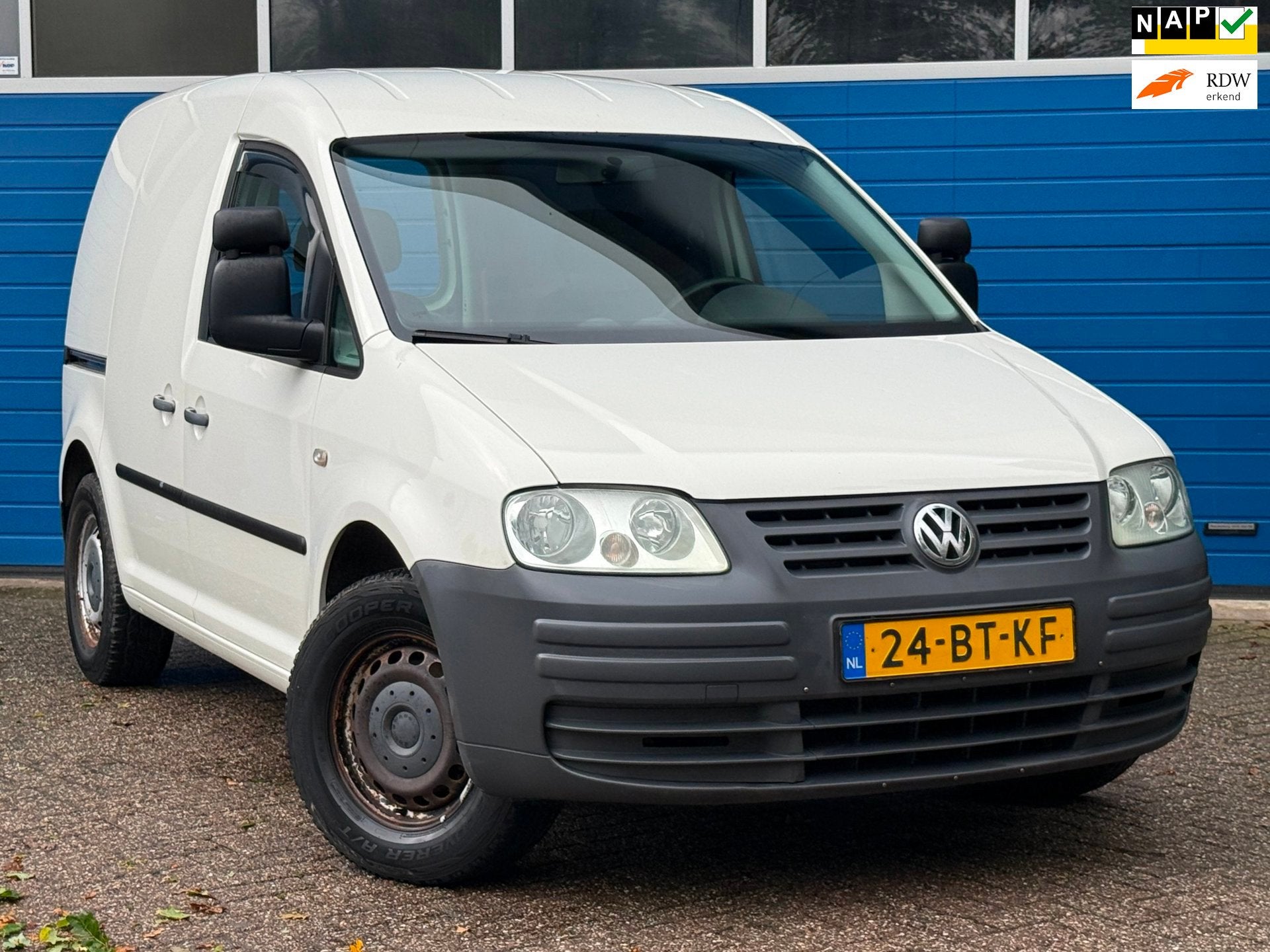 Volkswagen Caddy 2.0 SDI, Auto's, Stof, Gebruikt, Zwart, Volkswagen