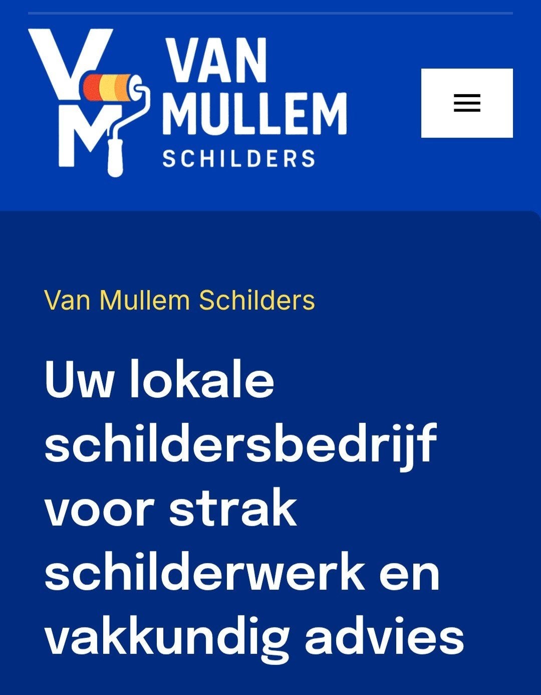 Voor al uw schilderwerk., Binnenschilderwerk