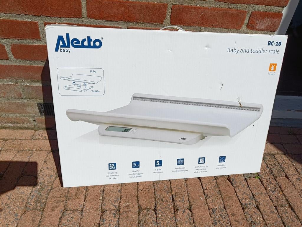 Alecto babyweegschaal, Diversen, Ophalen