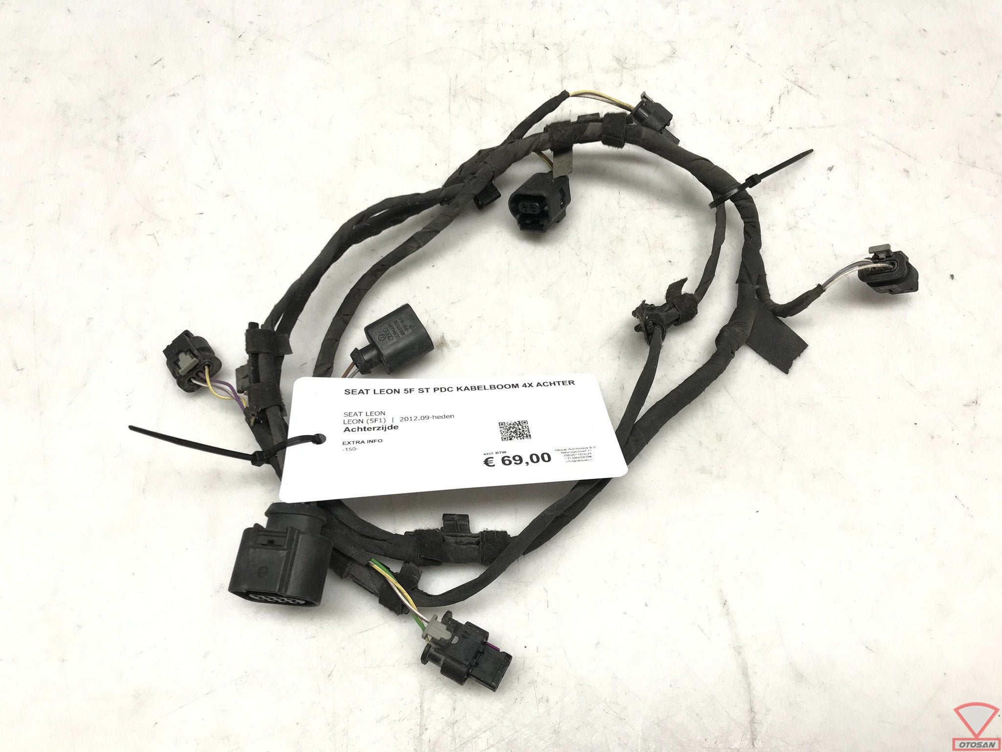 Seat Leon 5F ST PDC Kabelboom 4xPDC Achter, Gebruikt, Autovia A-2, Km 585 585
08760  Martorell, ES, Ophalen of Verzenden, SEAT S.A.