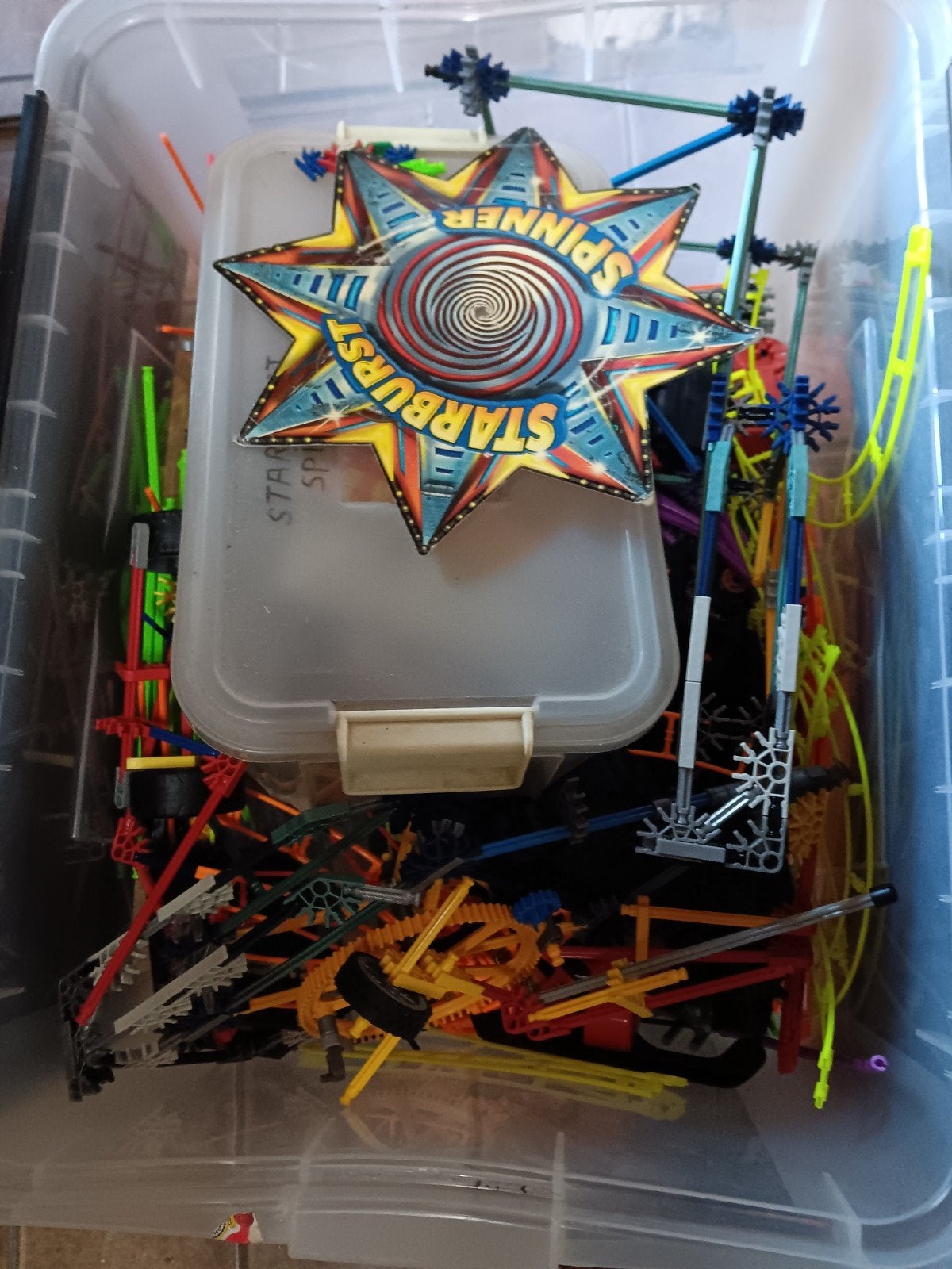 Hele grote partij K'nex onderdelen en handleidingen, Ophalen, Gebruikt, K'nex