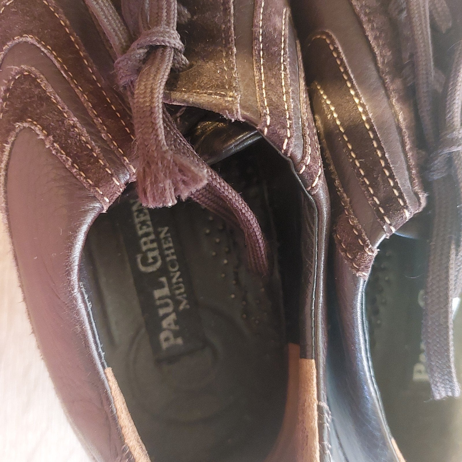 Paul Green München bruine sneakers, maat 6/38, Paul Green, Ophalen of Verzenden, Gedragen