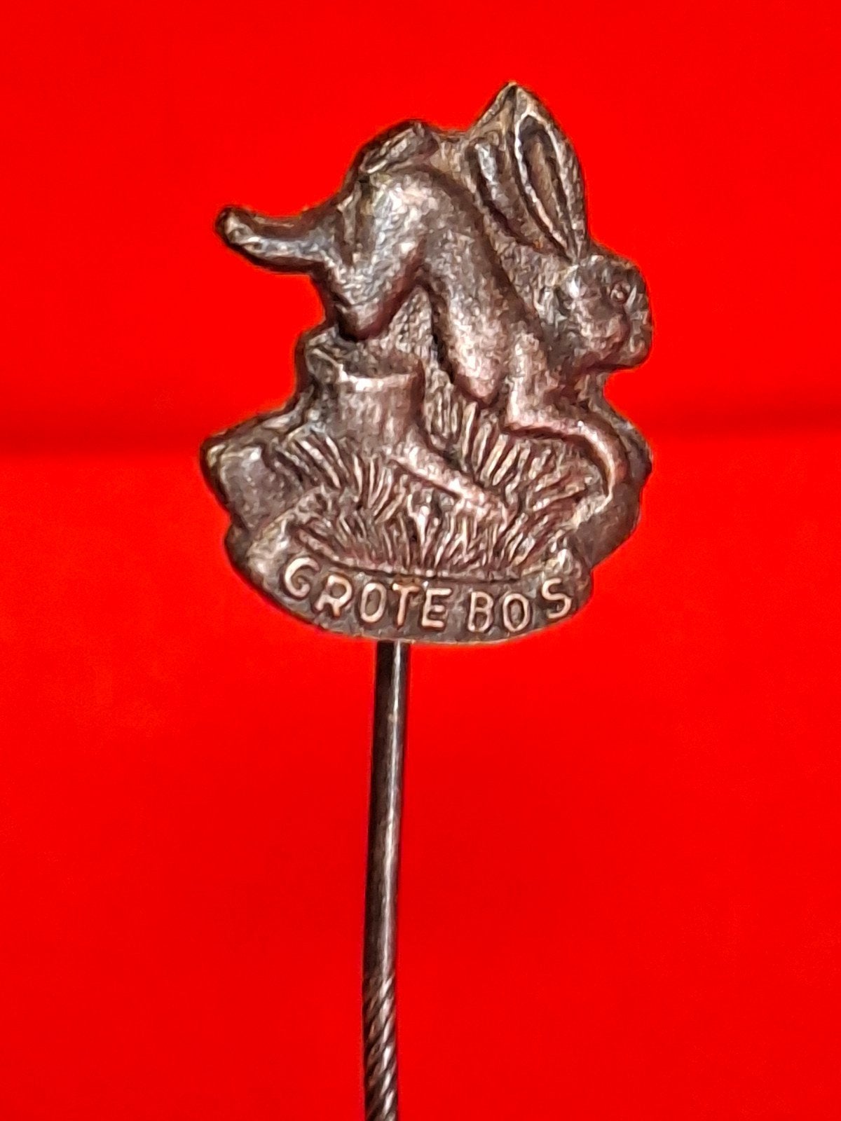 Oud speldje GROTE BOS, Verzamelen, Speldjes, Pins en Buttons, Ophalen of Verzenden, Gebruikt, Overige onderwerpen